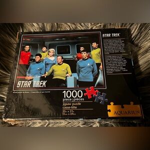 Aquarius Star Trek 1000 Piece Puzzle - Multicolor